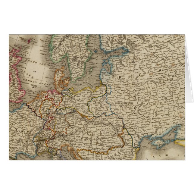 Europa 22 hälsningskort (Framsidan Horizontal)