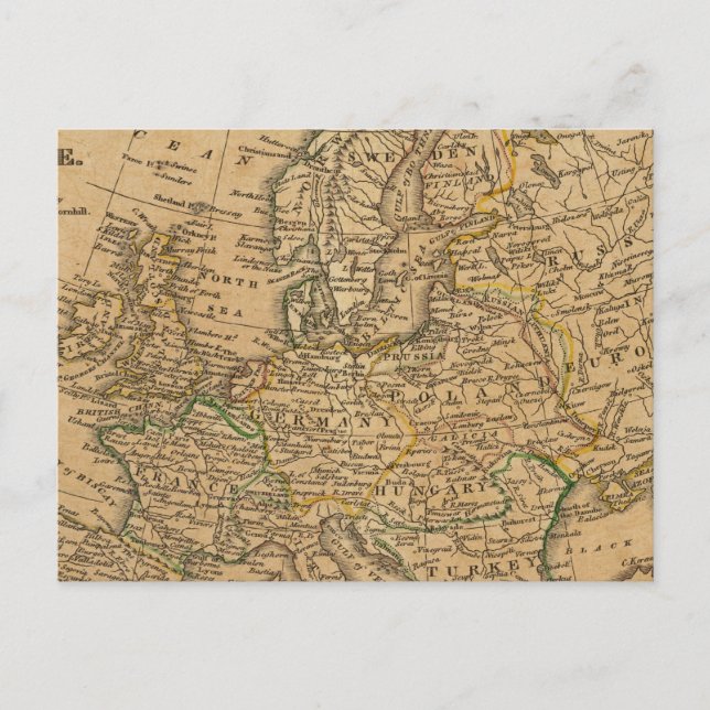 Europa 22 vykort (Framsida)