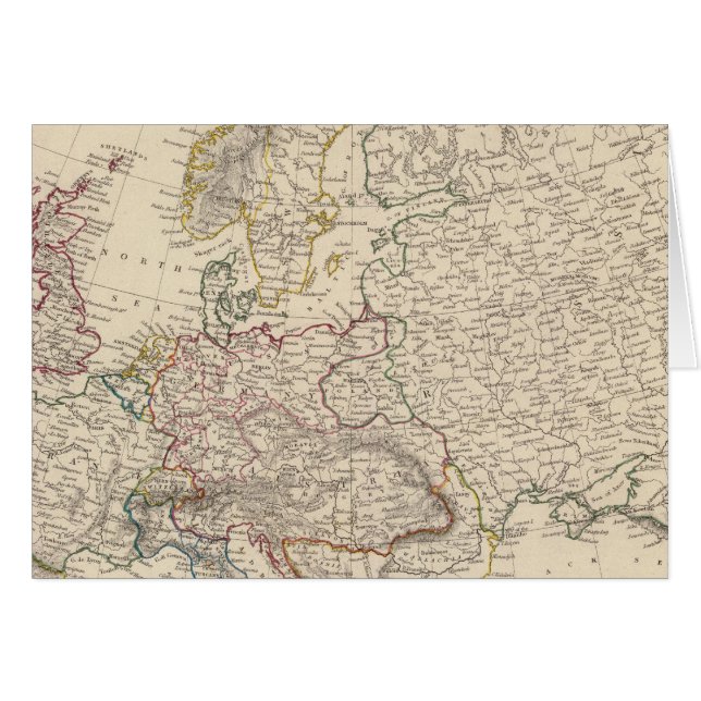 Europa 23 hälsningskort (Framsidan Horizontal)