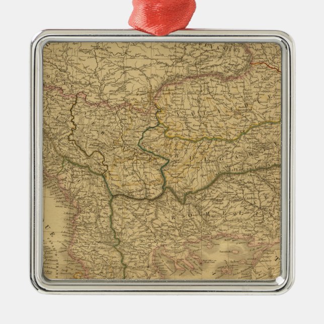 Europa 23 julgransprydnad metall (Framsidan)