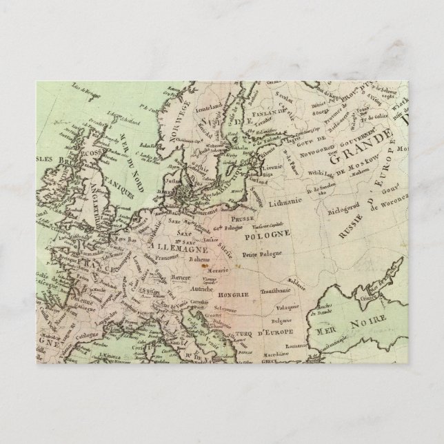 Europa 26 vykort (Framsida)