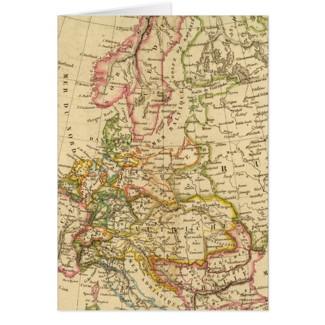 Europa 27 hälsningskort (Framsidan)