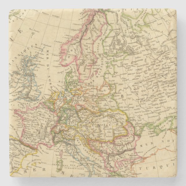 Europa 27 underlägg sten (Framsidan)