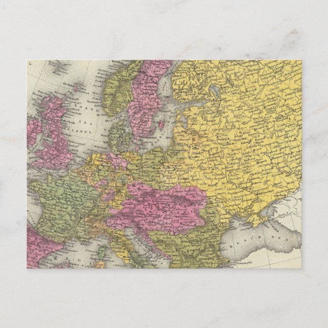 Europa 29 vykort (Framsida)