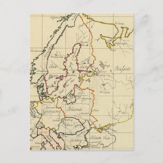 Europa 29 vykort (Framsida)