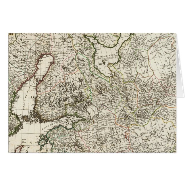 Europa 2 hälsningskort (Framsidan Horizontal)