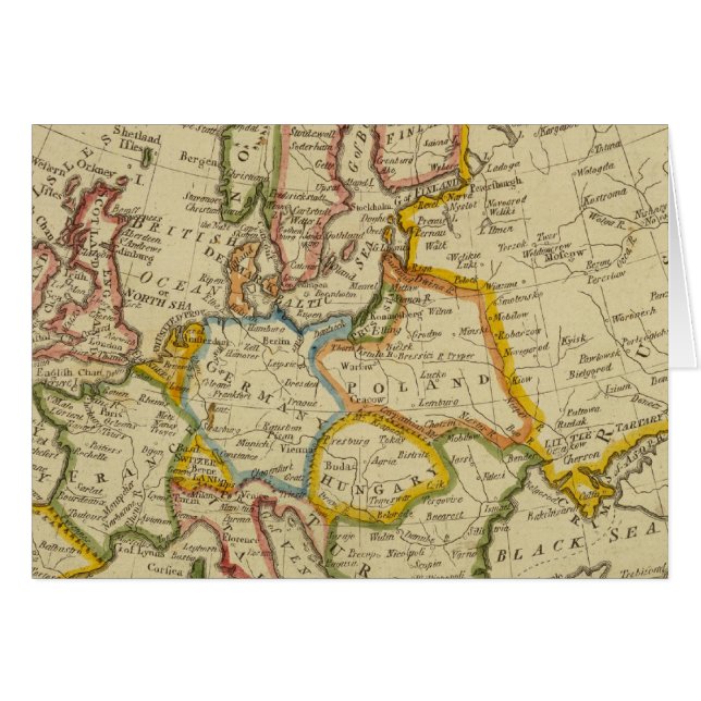 Europa 31 hälsningskort (Framsidan Horizontal)