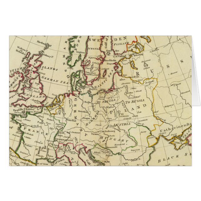 Europa 33 hälsningskort (Framsidan Horizontal)