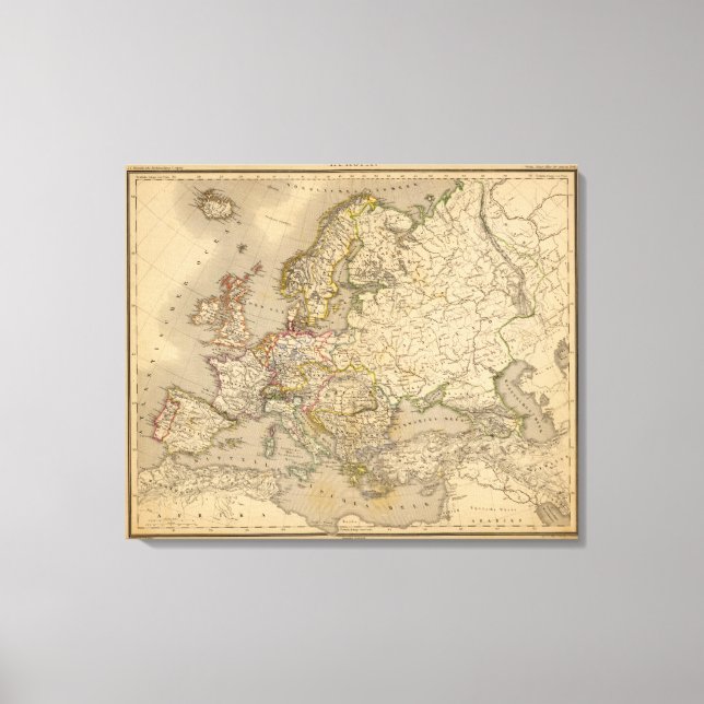 Europa 37 canvastryck (Framsida)