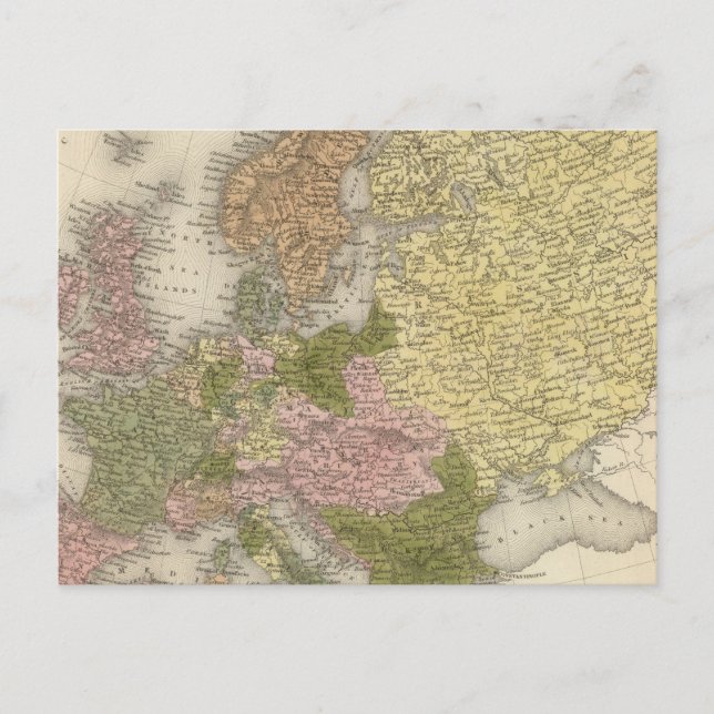 Europa 38 vykort (Framsida)