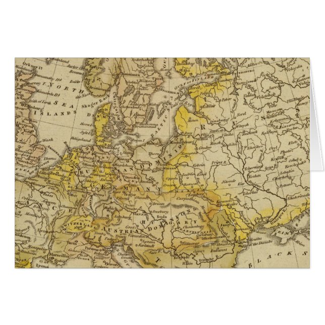 Europa 39 hälsningskort (Framsidan Horizontal)