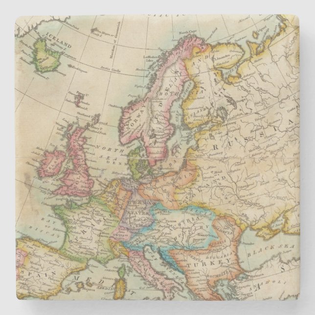 Europa 3 2 stenunderlägg (Framsidan)