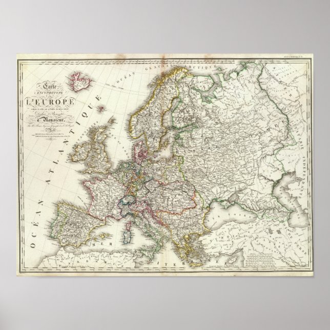 Europa 3 poster (Framsidan)