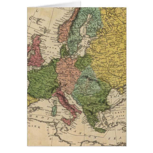 Europa 42 hälsningskort (Framsidan)
