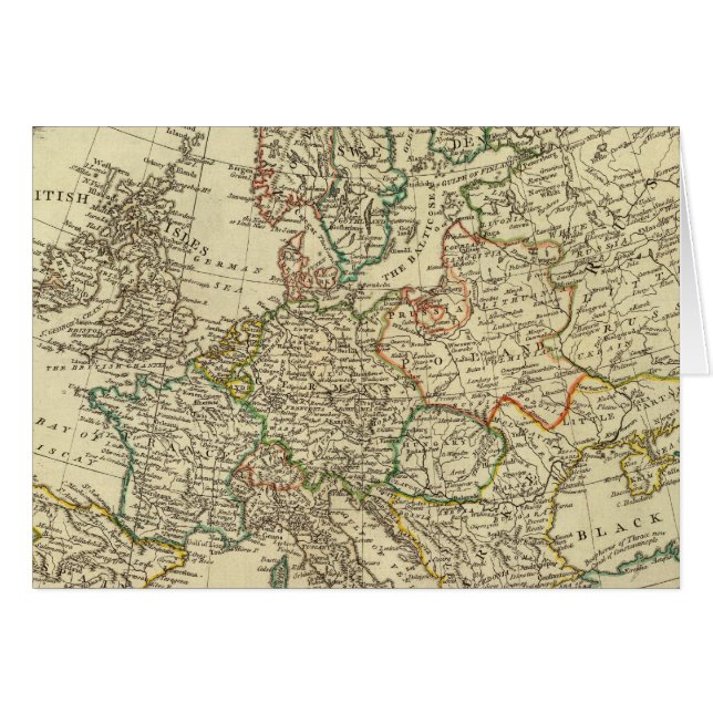 Europa 43 hälsningskort (Framsidan Horizontal)