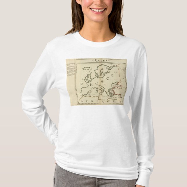 Europa 44 tee shirt (Framsida)