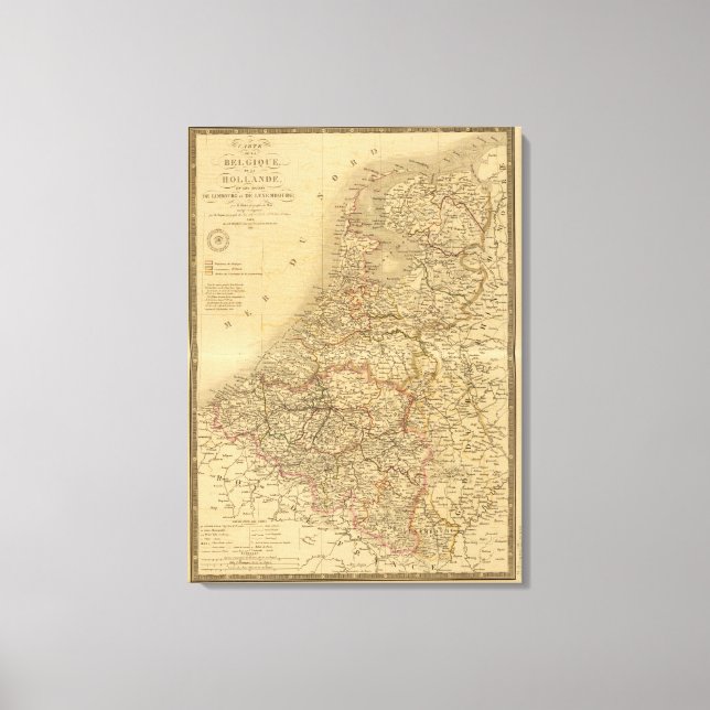 Europa 4 canvastryck (Framsida)