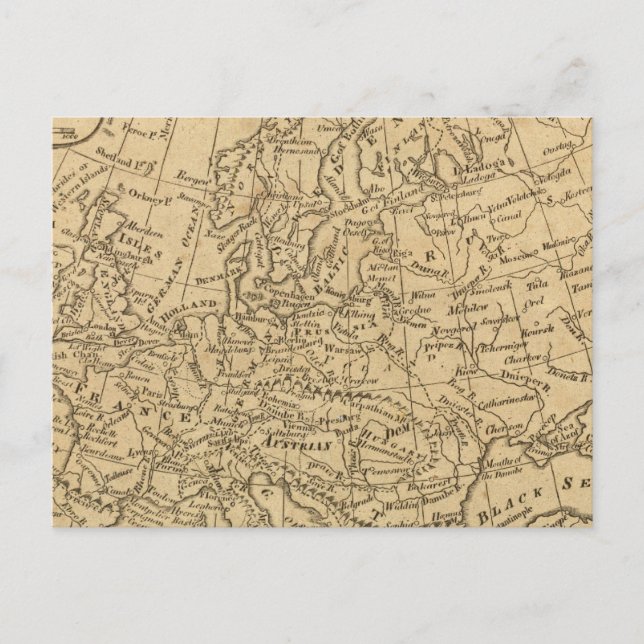 Europa 4 vykort (Framsida)