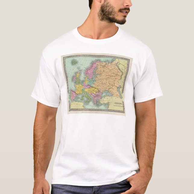 Europa 7 tee shirt (Framsida)
