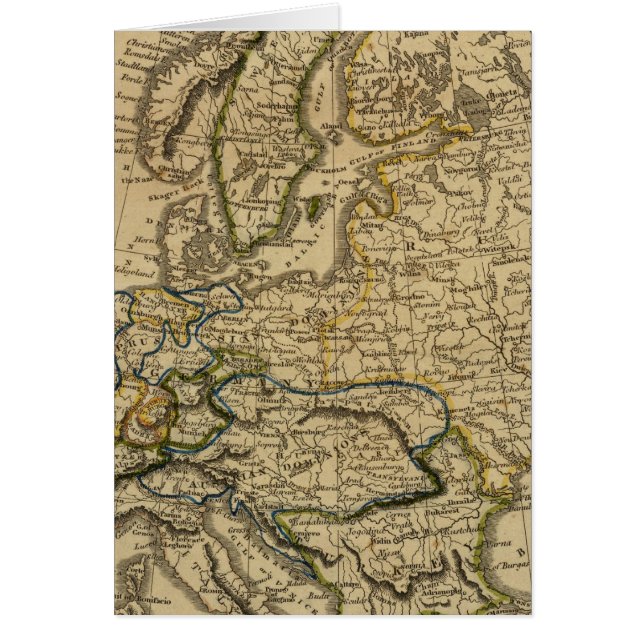 Europa 9 hälsningskort (Framsidan)