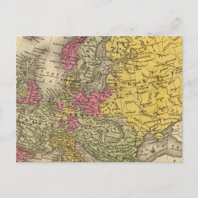 Europa 9 vykort (Framsida)