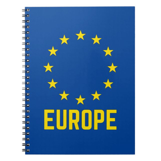 Europa Anteckningsbok (Framsidan)