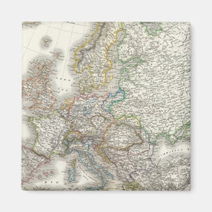 Europa Atlas Karta Magnet