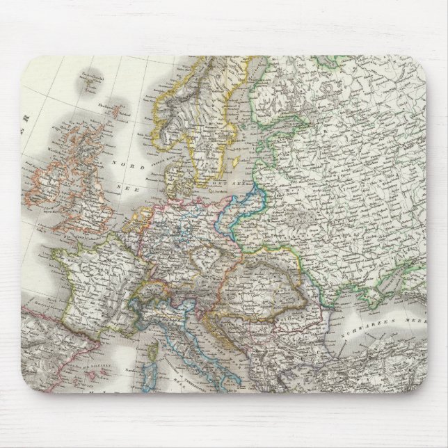 Europa Atlas Karta Musmatta (Framsidan)