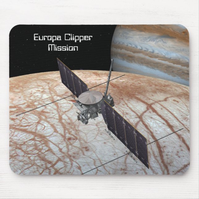 Europa Clipper Uppdrag rymdfarkoster Musmatta (Framsidan)