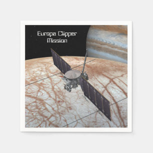 Europa Clipper Uppdrag rymdfarkoster Pappersservett
