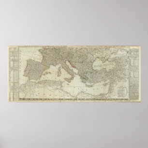 Europa delade in i dess kungariken, välden poster