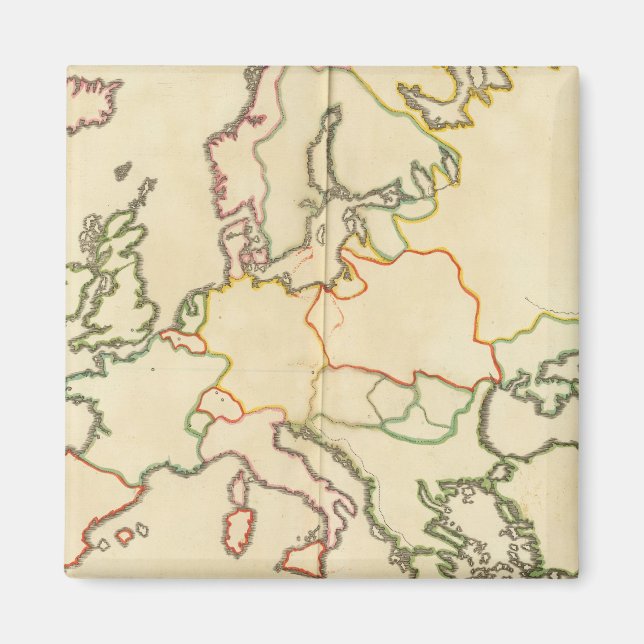 Europa efter religion magnet (Framsidan)