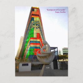 "Europa en el Corazón" - EXPO - Sevilla Vykort