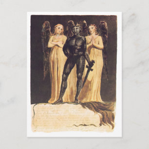 Europa. En profetia. William Blake Vykort
