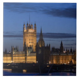 Europa, ENGELSKA, London: Houses of Parliament / Kakelplatta