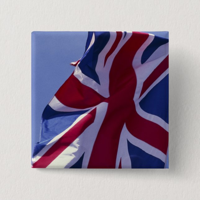 Europa, England, brittisk flagga Knapp (Framsida)