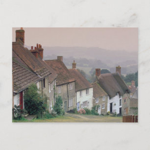 Europa, England, Dorset, Gold Hill, Shaftesbury. Vykort