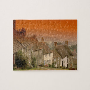 Europa, England, Dorset, Shaftesbury. Guldbacke Pussel