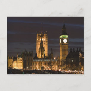 Europa, ENGland, London: Houses of Parliament / 2 Vykort