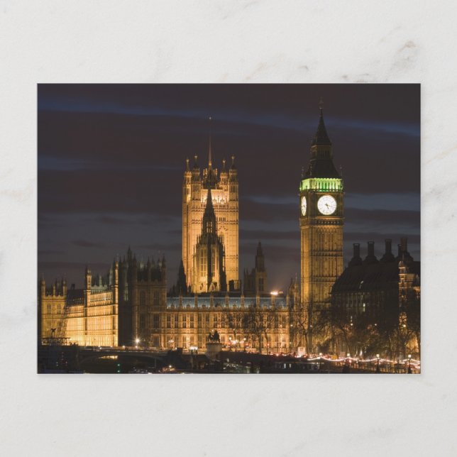 Europa, ENGland, London: Houses of Parliament / 2 Vykort (Framsida)