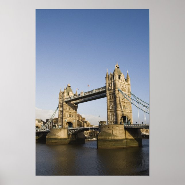Europa,ENGLAND, London: Torn Bridge/Late Poster (Framsidan)