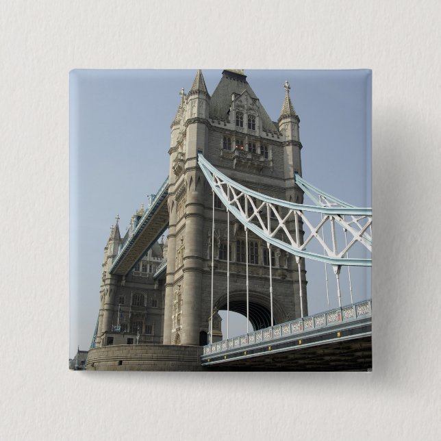 Europa, England, London. Tower Bridge över Knapp (Framsida)