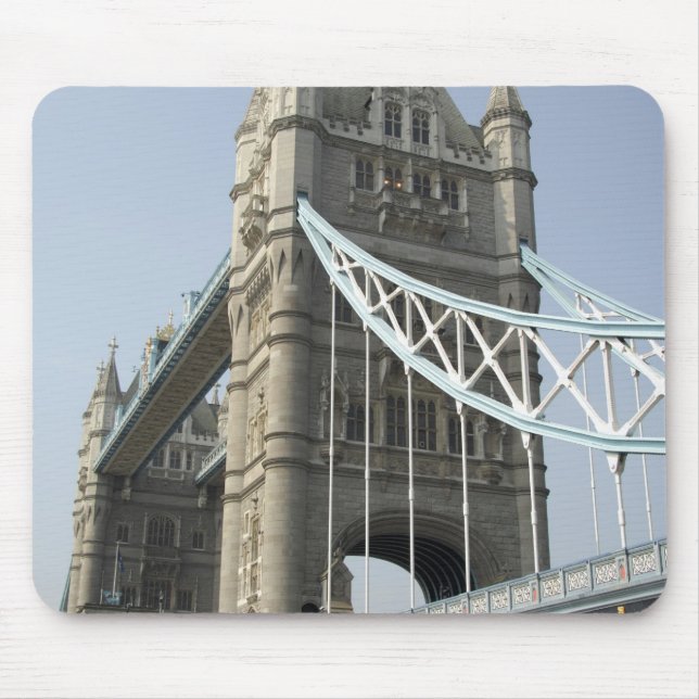 Europa, England, London. Tower Bridge över Musmatta (Framsidan)
