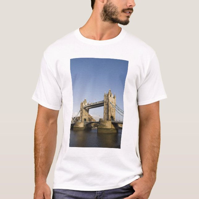 Europa,ENGLAND, London: Tower Bridge / Sent T-shirt (Framsida)