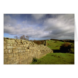 Europa, England, Northumberland. Hadrian's Hälsningskort