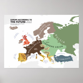 Europa enligt framtiden 2022 poster