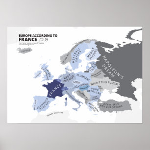 Europa enligt frankriken poster