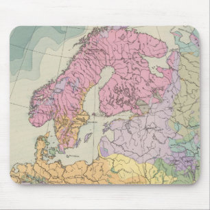 Europa - Europas geologiska Karta Musmatta