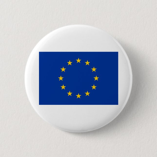 Europa flagga knapp (Framsida)