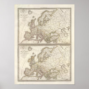 Europa för barbar- invasioner poster